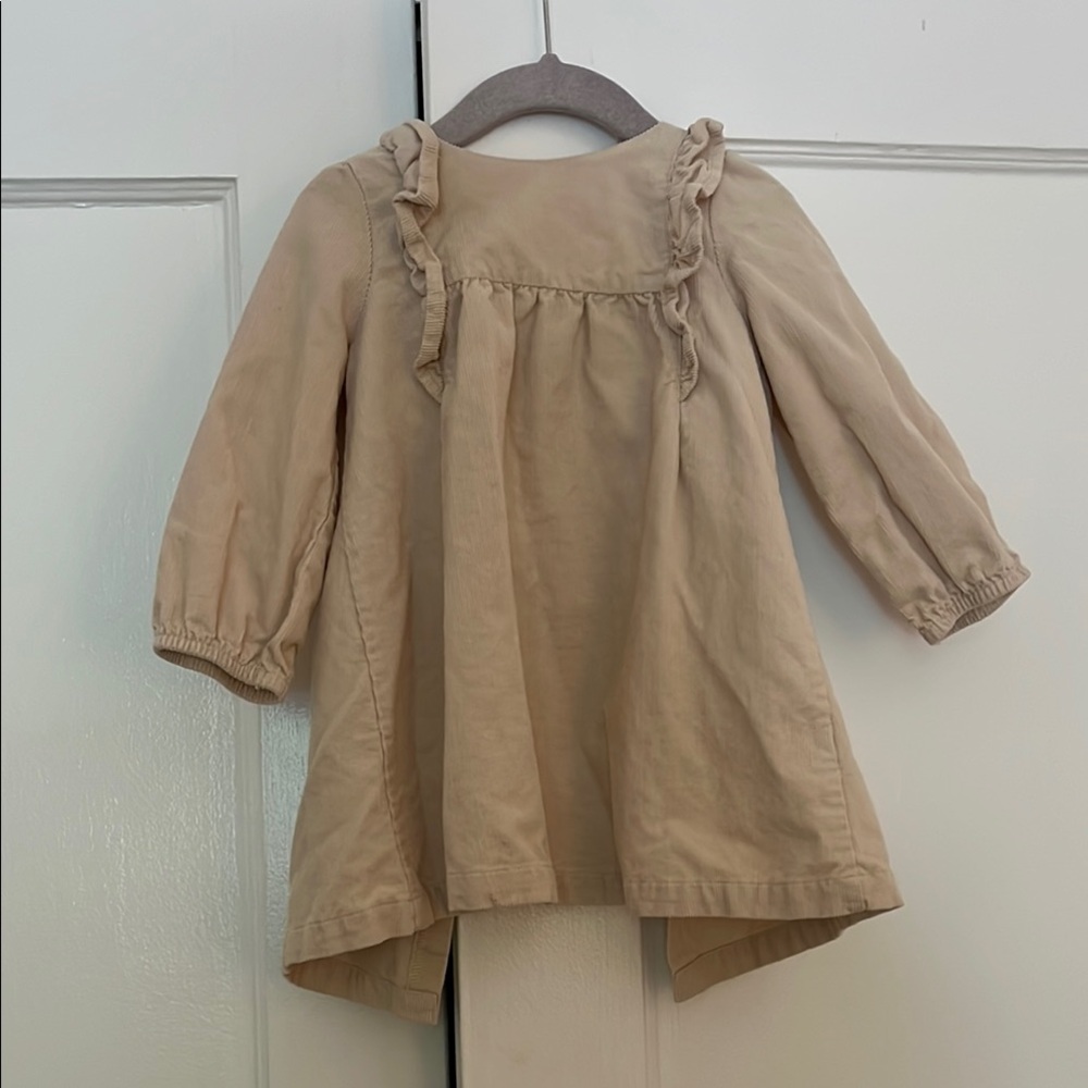 Corduroy colored organics dress